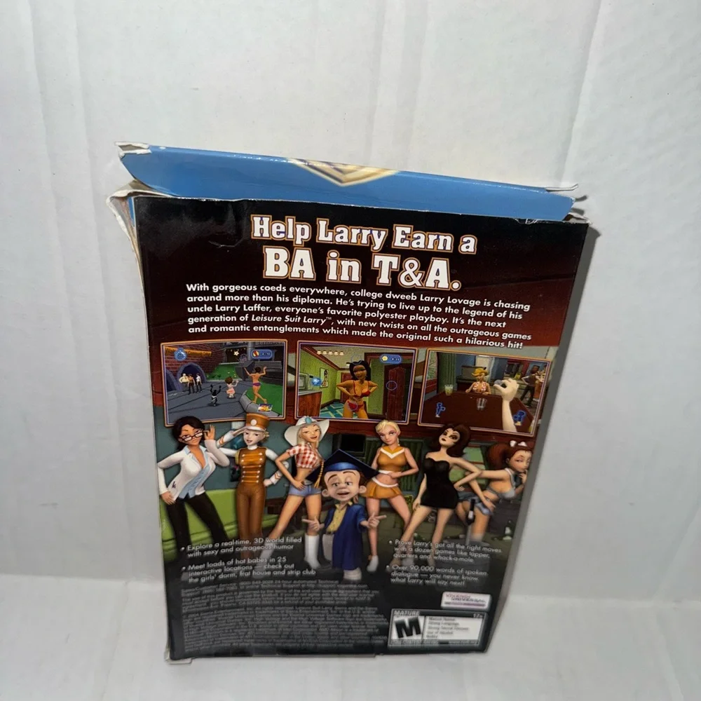 Leisure Suit Larry: Magna Cum Laude (PC, 2004) In Box